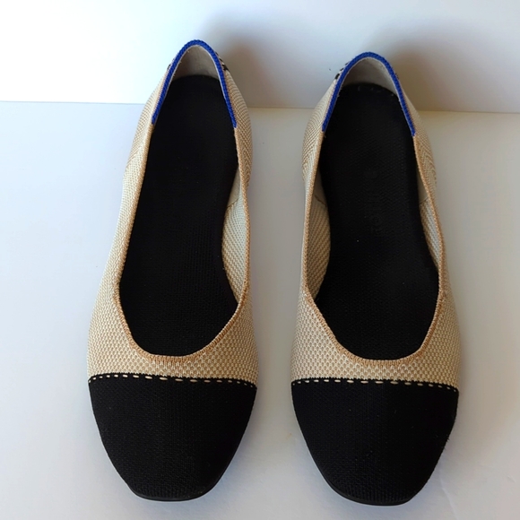 Rothy's The Square Tuxedo woman's flat shoes - Picture 2 of 16